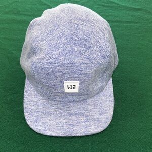 Blue Heathered Cap